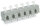 Leiterplattenklemme 257-660 10-polig CAGE CLAMP 2,5 mm² grau