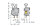 Anreihbare Leiterplattenklemme 257-754 CAGE CLAMP 2,5 mm² blau