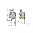 WAGO - 257-764 - Anreihbare Leiterplattenklemme