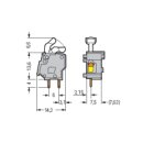 WAGO - 257-850 - Anreihbare Leiterplattenklemme