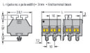 2-Leiter-Durchgangsklemme 261-161/341-000 CAGE CLAMP 24 A...