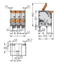 WAGO - 2616-1102/020-000 - Leiterplattenklemme