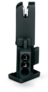 Buchsenmodul 267-109 PUSH WIRE 1-polig 0,5-1 mm² schwarz