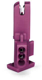 Buchsenmodul 267-119 PUSH WIRE 1-polig 0,5–1 mm² violett
