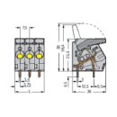 WAGO - 2706-102 - Leiterplattenklemme