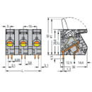 WAGO - 2716-202 - Leiterplattenklemme