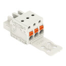 1-Leiter-Federleiste 2721-103 3-polig Push-in CAGE CLAMP...