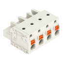 1-Leiter-Federleiste 2721-204/026-000 Push-in CAGE CLAMP...