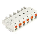1-Leiter-Federleiste 2721-206 Push-in CAGE CLAMP 6-polig...