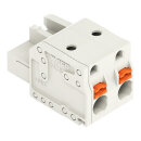 1-Leiter-Federleiste 2721-207/026-000 Push-in CAGE CLAMP...