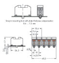 Netzanschlussklemme 272-135/104-000 PUSH WIRE 5-polig...