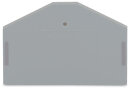 Abschluss- und Zwischenplatte 280-312 2,5 mm grau...
