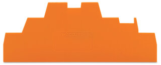 Distanzplatte 280-336 1,1 mm orange Reihenklemme