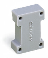 Blindmodul 280-419 anreihbar grau 5 mm