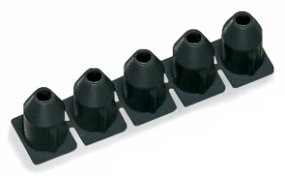 Isolierungsstopp 280-472 0,75-1 mm² schwarz 5er Strang