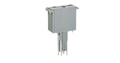 Leerstecker 280-804 4-polig 10 mm 6 A 250 V