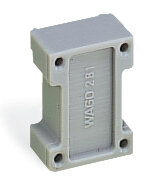 Blindmodul 281-419 anreihbar 6 mm grau