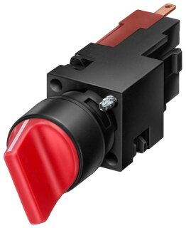 Knebelschalter 3SB2210-2EC01 rot I>O<II 16 mm Kunststoff