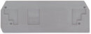 Abschluss- und Zwischenplatte 283-350 2,5 mm grau