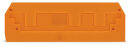 Abschluss- und Zwischenplatte 283-352 2,5 mm orange...
