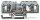 3-Leiter-Durchgangsklemme 284-684 CAGE CLAMP 10 mm² blau