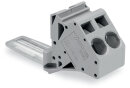 Potentialabgriff 285-1175 CAGE CLAMP 10 mm² grau