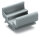 Adapter für POWER CAGE CLAMP 10,4 mm Breite grau
