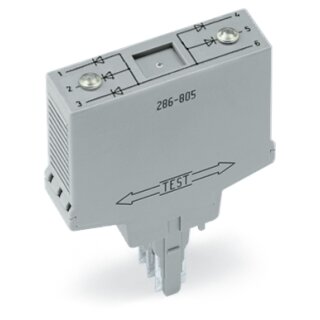 WAGO - 286-807 - Bauteilmodul mit Diode