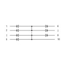 WAGO - 286-807 - Bauteilmodul mit Diode