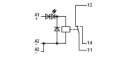 Relaismodul 288-304 DC 24 V 1 Wechsler 6 A grau