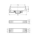 WAGO - 288-602 - Fuß für TS 35