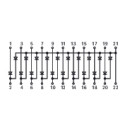 WAGO - 289-151 - Bauteilmodul mit Diode