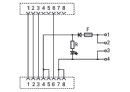 Übergabemodul 289-196 RJ-45 mit Leistungskontakten...