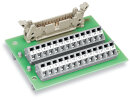 Übergabemodul 289-402 14-polig DIN 41651 CAGE CLAMP