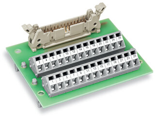Übergabemodul 289-408 DIN 41651 50-polig CAGE CLAMP