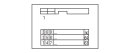 Übergabemodul 289-614 DIN 41651 20-polig CAGE CLAMP