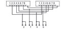 Übergabemodul 289-965 2xRJ-45 Leiterplattenklemmen...
