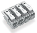 Leuchtenanschlussklemme 294-4004 4-polig Push-in CAGE...