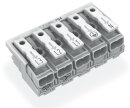 Leuchtenanschlussklemme 294-4015 5-polig Push-in CAGE...