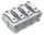 Leuchtenanschlussklemme 294-4024 4-polig Push-in CAGE CLAMP weiß