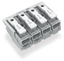 Leuchtenanschlussklemme 294-5004 4-polig Push-in CAGE...
