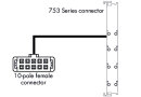 WAGO Systemleitung 706-7753/300-100 1 m 8...