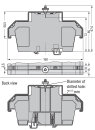 Abdeckprofil Typ 2 transparent 1000 mm WAGO 709-154