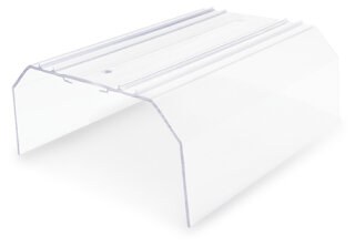 Abdeckprofil Typ 3 transparent 1000 mm für Reihenklemmen