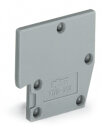 B-Distanzplatte 709-312 anreihbar 2 mm grau