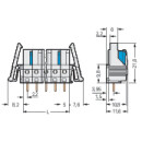 WAGO - 722-135/039-000 - THT-Federleiste