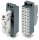 Potentialblock 726-661 WAGO 24 A Aufdruck 1-24 CAGE CLAMP