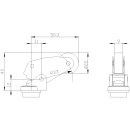 Winkelrollenhebel 3SE5000-0AF03-1AJ0 Edelstahl...