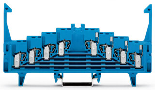 4-Etagen-Rangierklemme 727-233 CAGE CLAMP 12 A 250 V blau