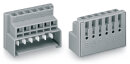 Stiftleiste 730-116 6-polig CAGE CLAMP grau 0,08-2,5...